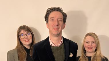 v.l.n.r.: Louisa Scholz, Hanke F. Bokelmann, Lisa Deißler